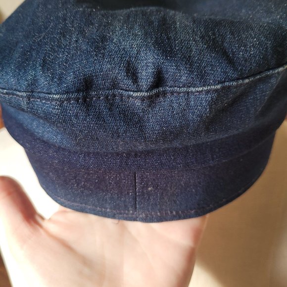 Vintage Denim Greek Sailor Hat - Picture 4 of 9